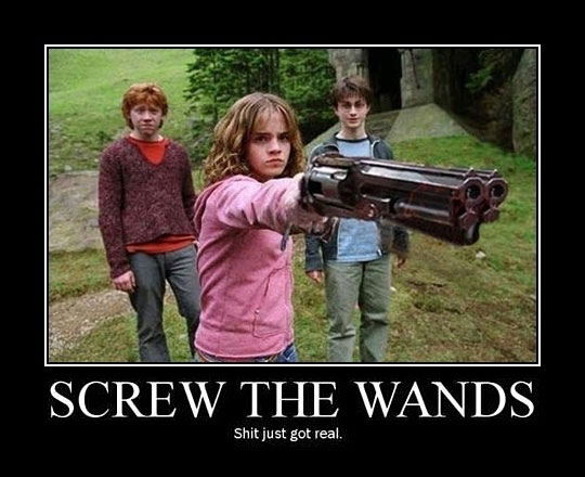 funny-Angry-Hermione-gun-wand