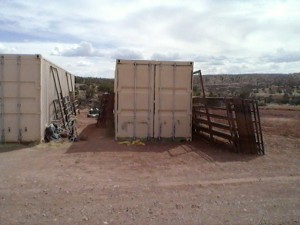 We stacked it all neatly, by size and type, for the buyer's convenience.